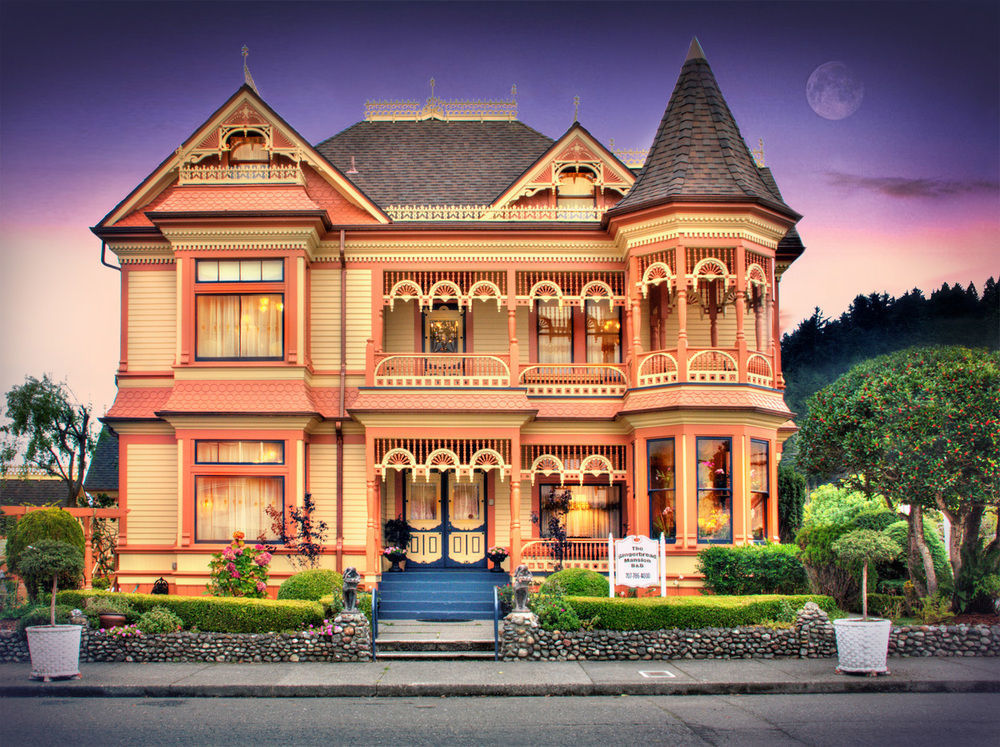 Gingerbread Mansion Bed and Breakfast Ferndale Eksteriør billede